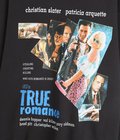 TRUE ROMANCE / WASHED CREW NECK SWEAT SHIRT