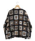 Knit Cardigan Wool Poly Chenille