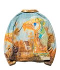 ASGER JORN : PAINTING FLEECE BLOUSON
