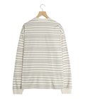 Border long sleeve T-shirt