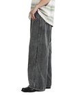 Corduroy wide pants