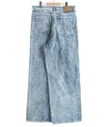 Corduroy wide pants