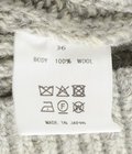 【レディース】SHETLAND RIB STITCH HOODED CARDIGAN