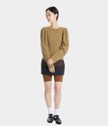 【レディース】GAUZE SHETLAND PUFF-SLEEVE TOP