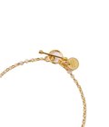 Round link necklace 24K ALL coating