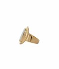 Amulet Ring with Turquoise -Gold-