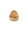 Amulet Ring with Turquoise -Gold-