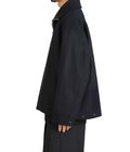 Melton Stand Collar Zip Blouson