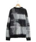 Kid Mohair Jacqurad Sweater