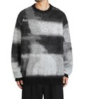 Kid Mohair Jacqurad Sweater