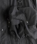 NYLON MULTI POCKETS DETACHABLE UTILITY BLOUSON