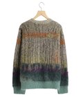 TREE JAQUARD MOHAIR SWEATER
