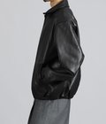 Calf Leather Sports Jacket