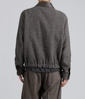 Herringborn Tweed Zip Blouson
