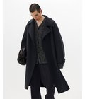Wool Cashmere Double Breasted Rever Coat