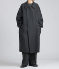 Wool Cashmere Double Breasted Rever Coat