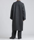 Wool Cashmere Double Breasted Rever Coat