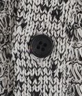 Mesh Knit Shirt Cardigan