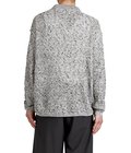 Mesh Knit Shirt Cardigan