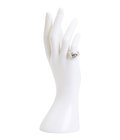【レディース】ROUGH HEART DALMATIAN STONE RING SLV