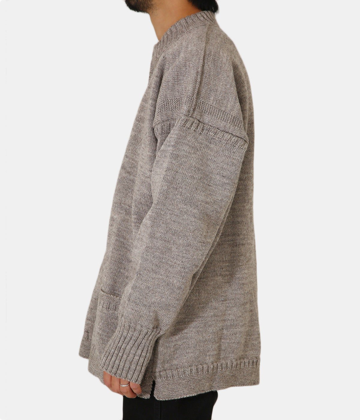 TRADITIONAL GUERNSEY ZIP CARDIGAN | Le Tricoteur(ル・トリコ 