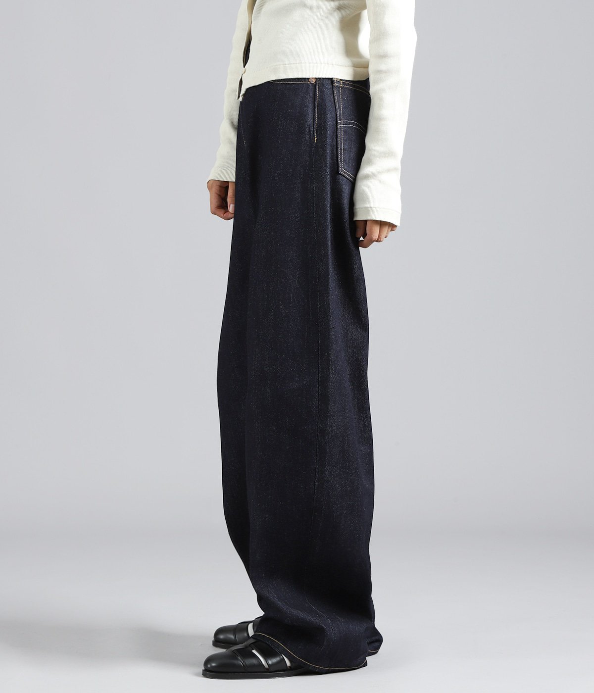 model（162cm） 着用サイズ：26inch