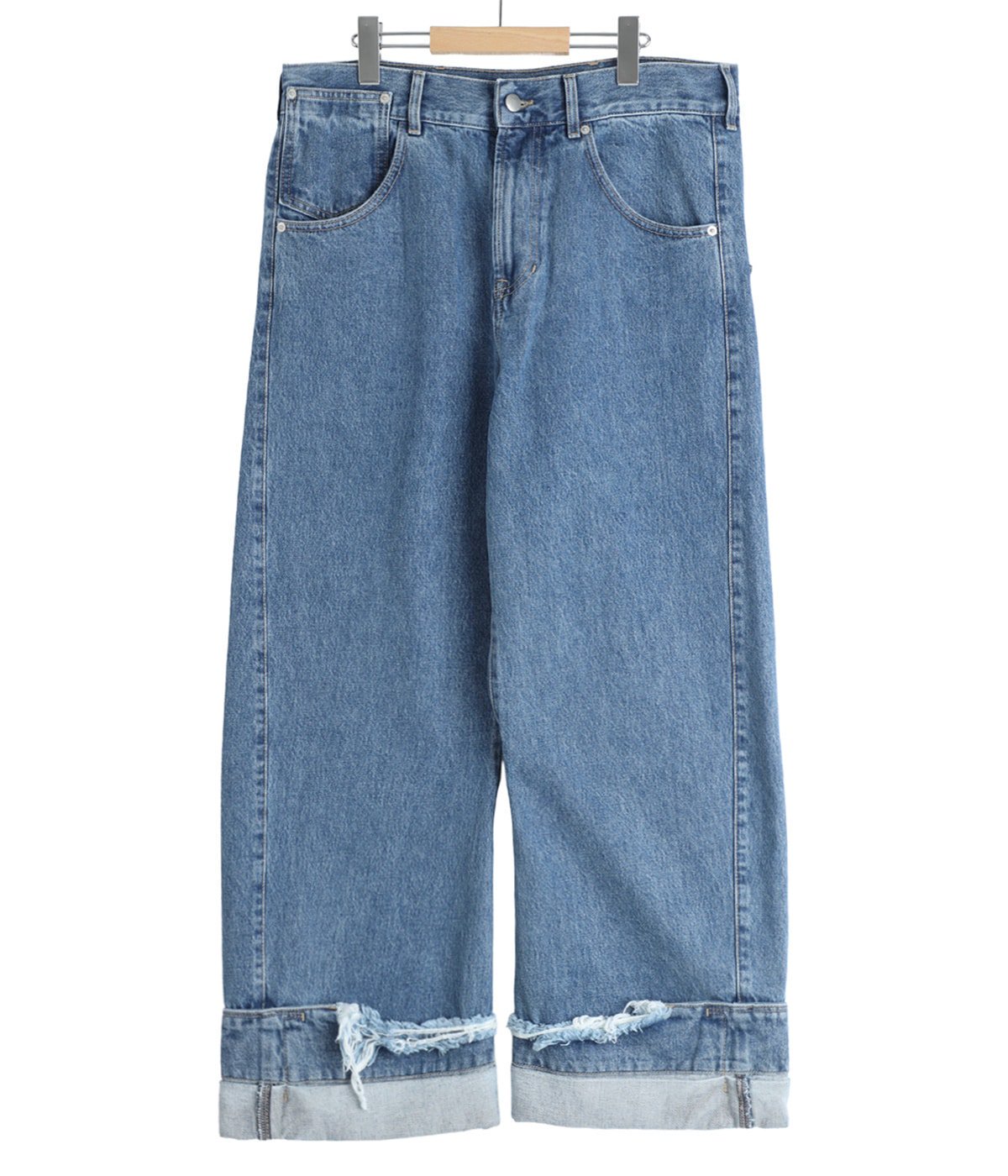 DEAN BLUE / Oversized denim trousers | MARINA YEE(マリナ・イー