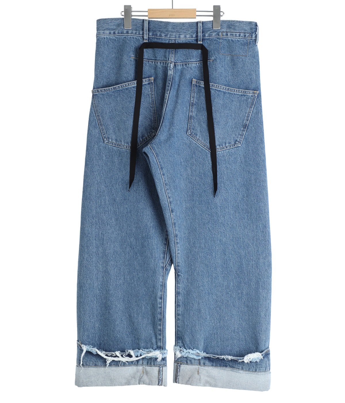 DEAN BLUE / Oversized denim trousers | MARINA YEE(マリナ・イー