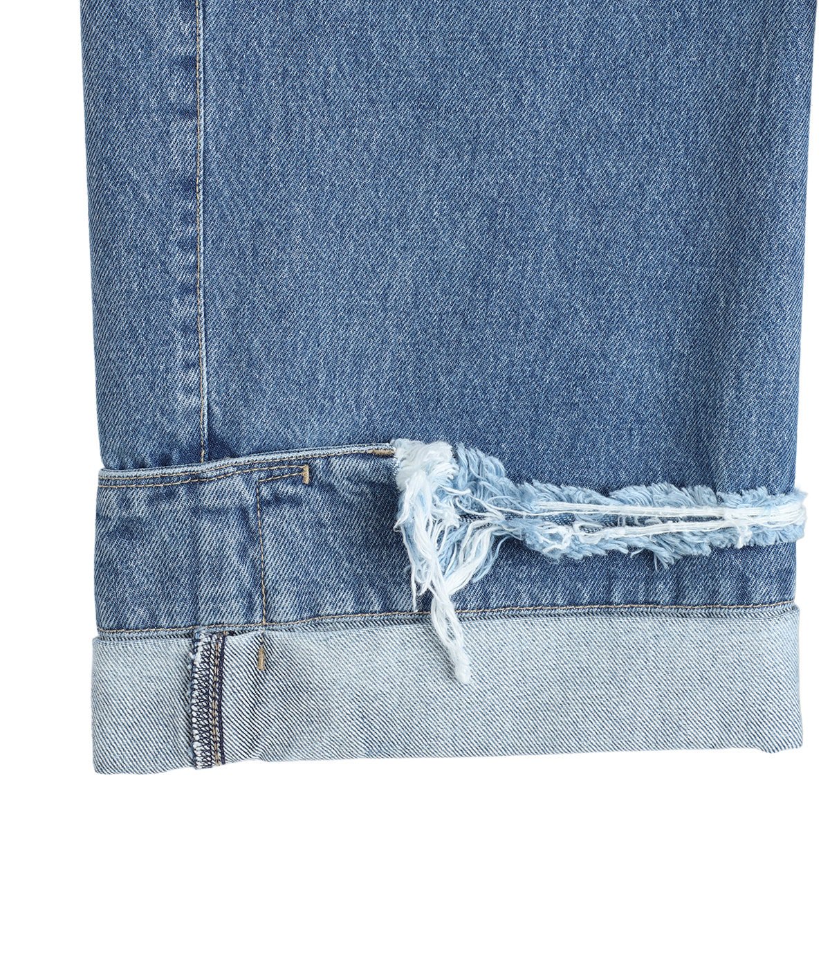 DEAN BLUE / Oversized denim trousers | MARINA YEE(マリナ・イー