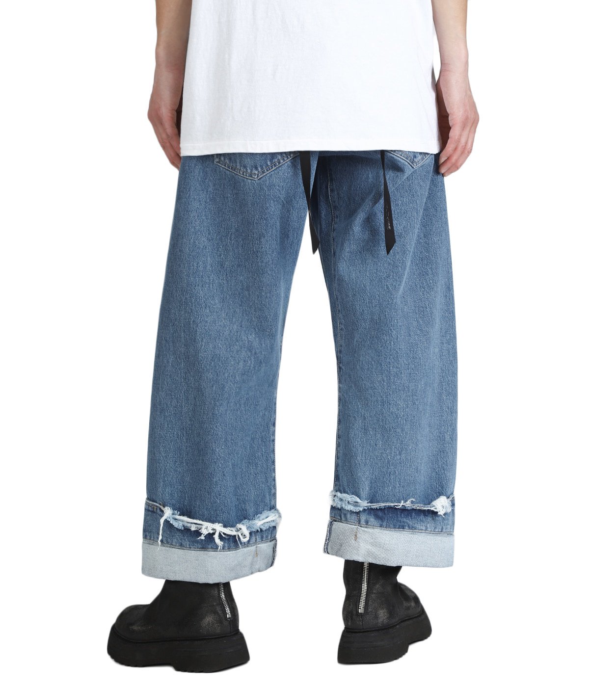 DEAN BLUE / Oversized denim trousers | MARINA YEE(マリナ・イー