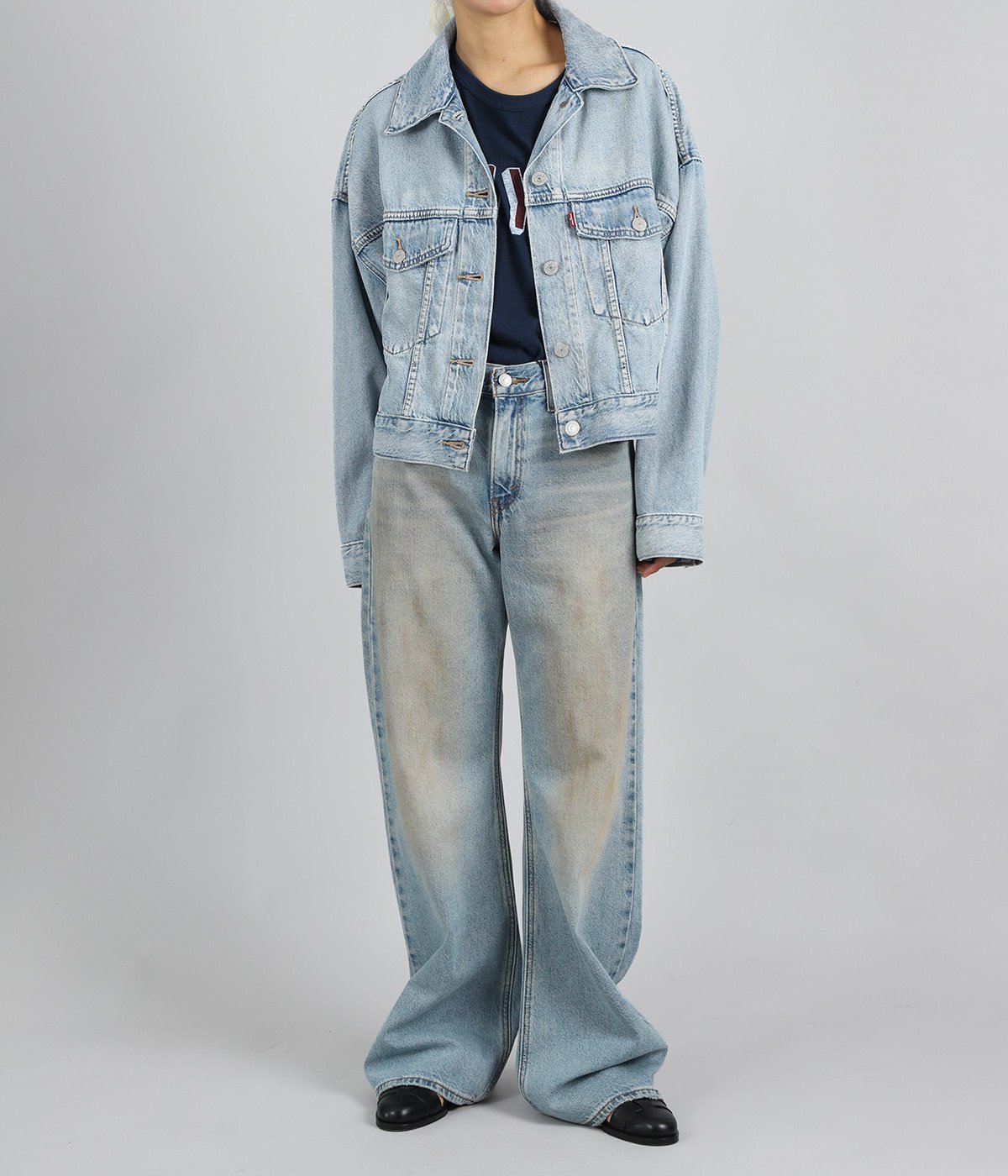 レディース】LOOSE CROP TRUCKER | LEVI'S(リーバイス) / アウター