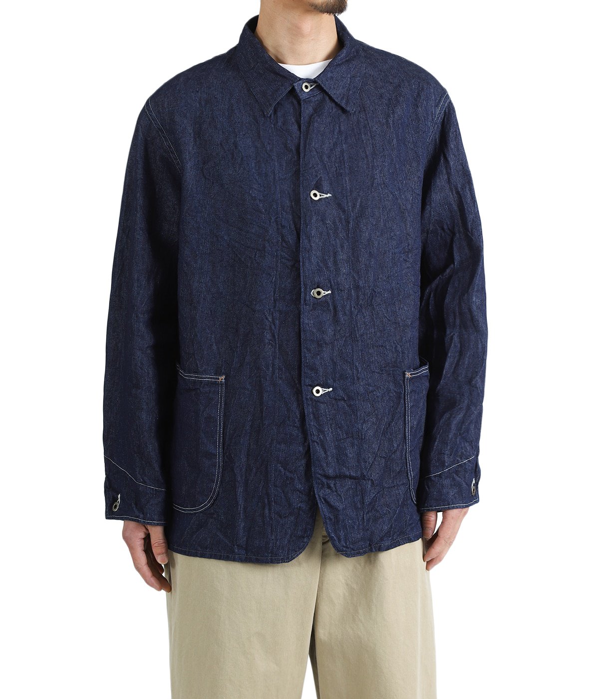 WWII 40'S LINEN DENIM COVERALL | orSlow(オアスロウ) / アウター