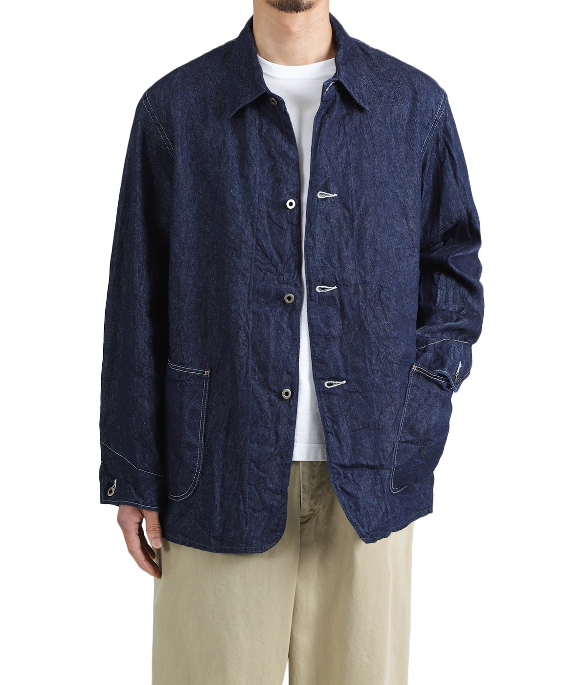WWII 40'S LINEN DENIM COVERALL | orSlow(オアスロウ) / アウター