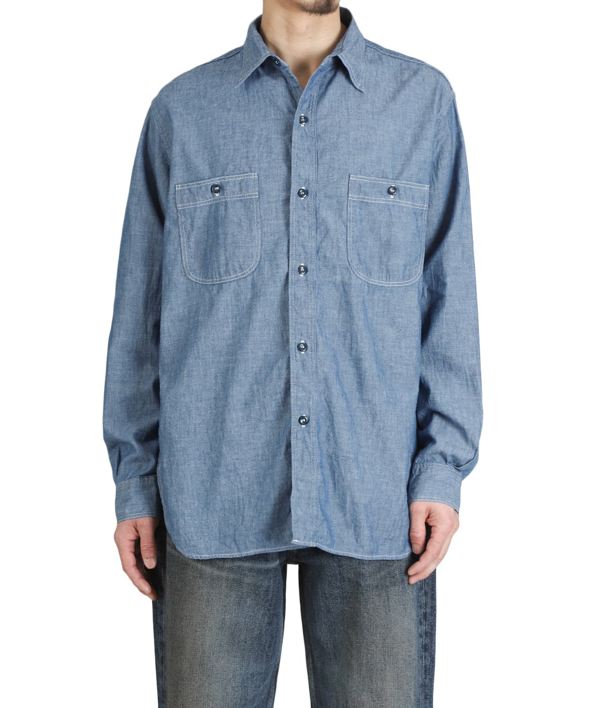 MACCHA 専用orSlow RELAX FIT CHAMBRAY WORK SHIRT | orSlow(オアスロウ) / トップス 長袖