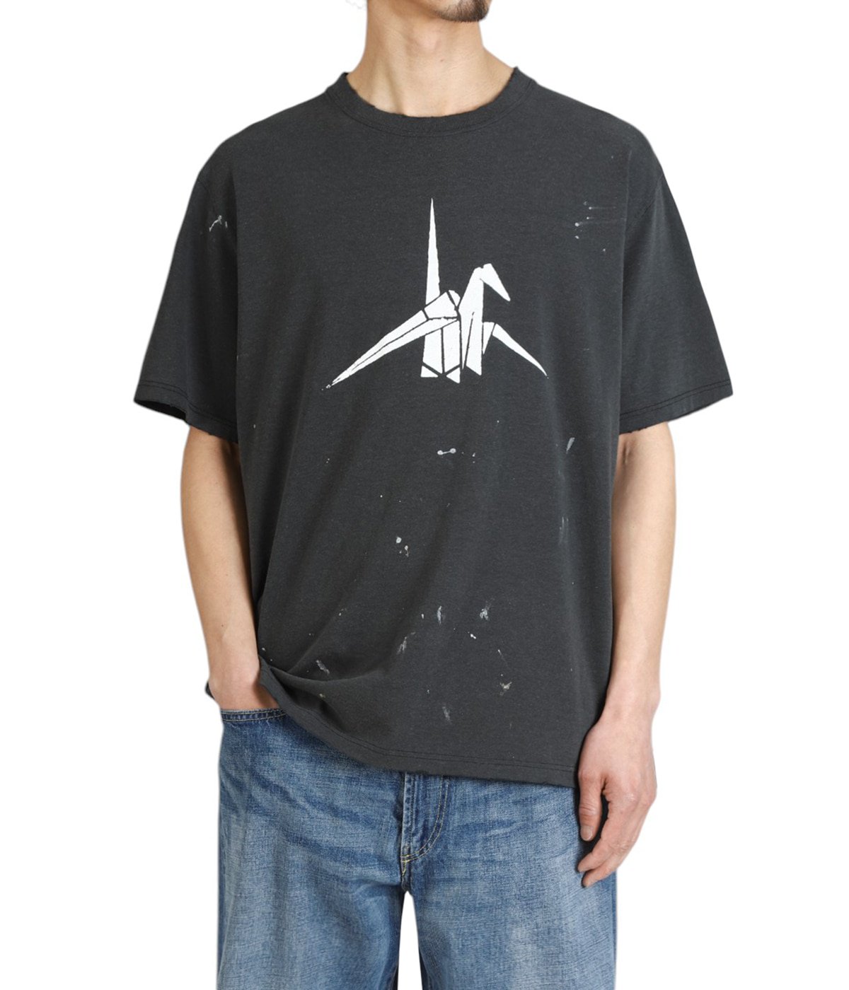 model(175cm / 60kg)B85 W75 H92 着用サイズ：2(M)