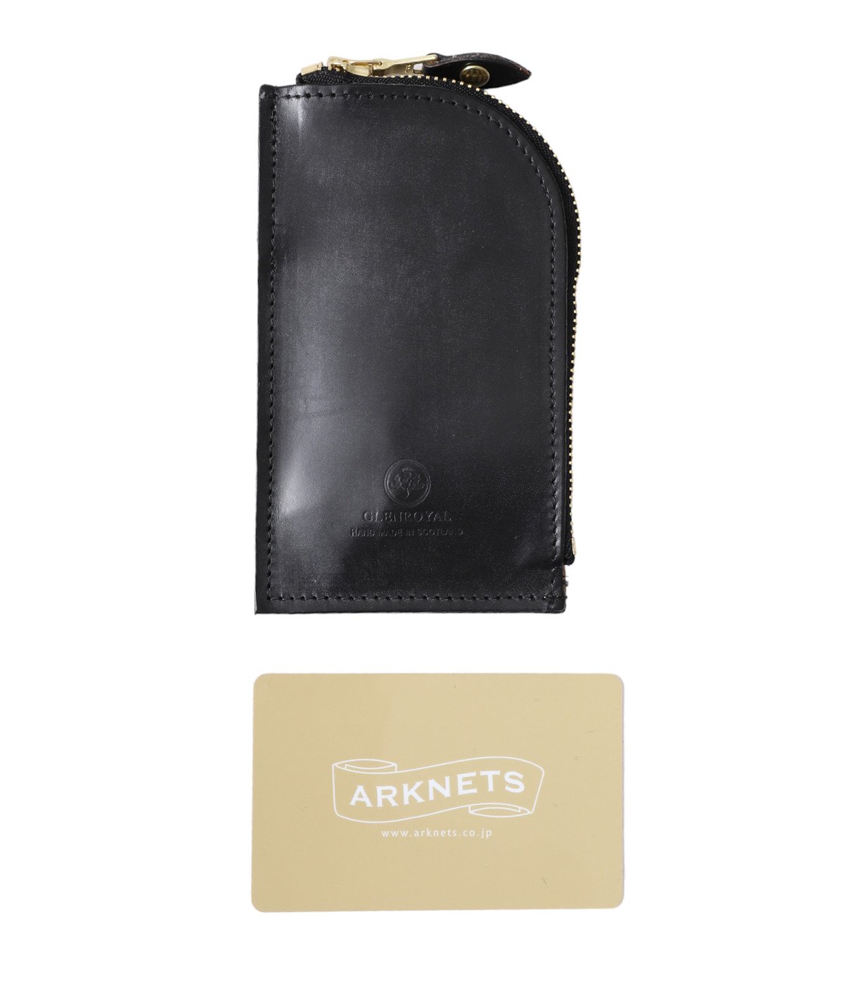 ZIPPED KEY CASE WITH POCKET | GLENROYAL(グレンロイヤル