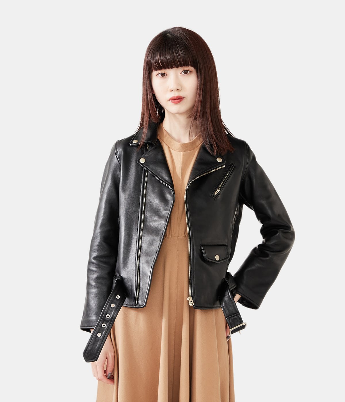 セール】BALFERN LEATHER BIKER JACKET BALFERN レザー バイカー