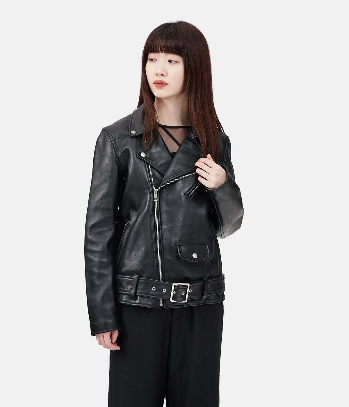 レディース】vintage leather THE/ a riders jacket | beautiful