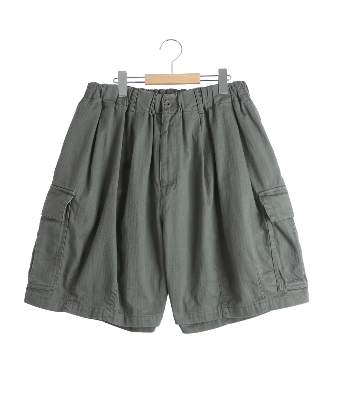 Herringbone 6-Pocket Shorts | is-ness(イズネス) / パンツ ハーフ