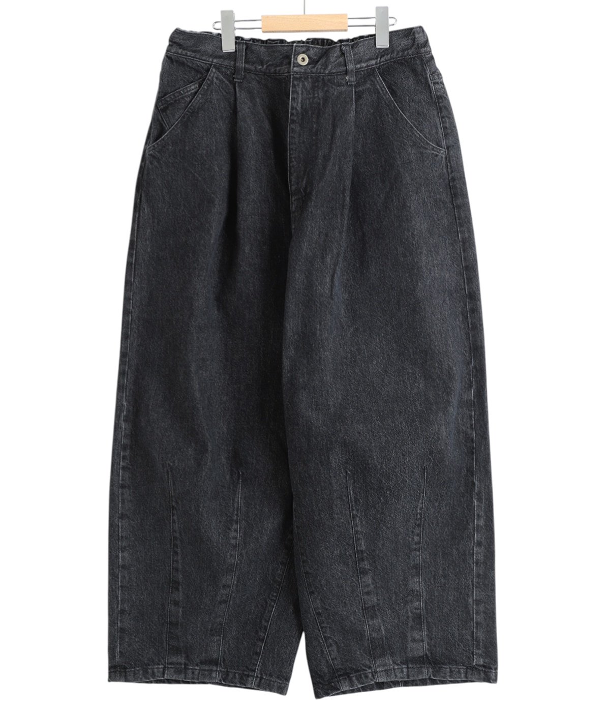5PK BALLOON PANTS(Enzyme Wash) | is-ness(イズネス) / パンツ デニム