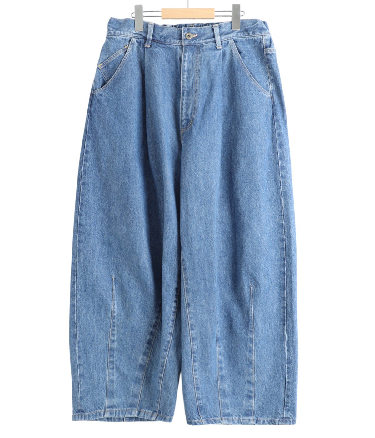 5PK BALLOON PANTS(Enzyme Wash) | is-ness(イズネス) / パンツ デニム