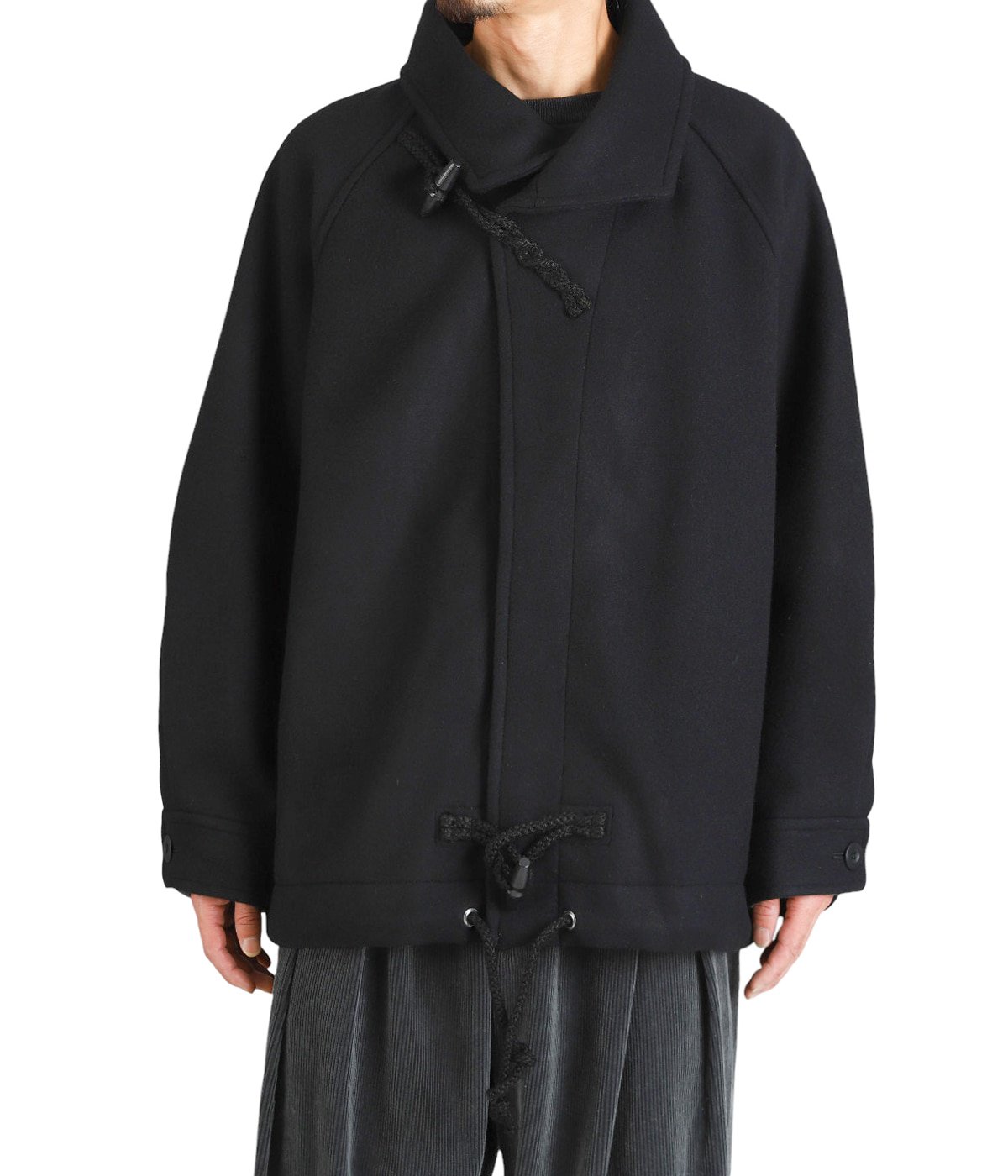 DUFFLE SMOCKS COAT | is-ness(イズネス) / アウター コート (メンズ