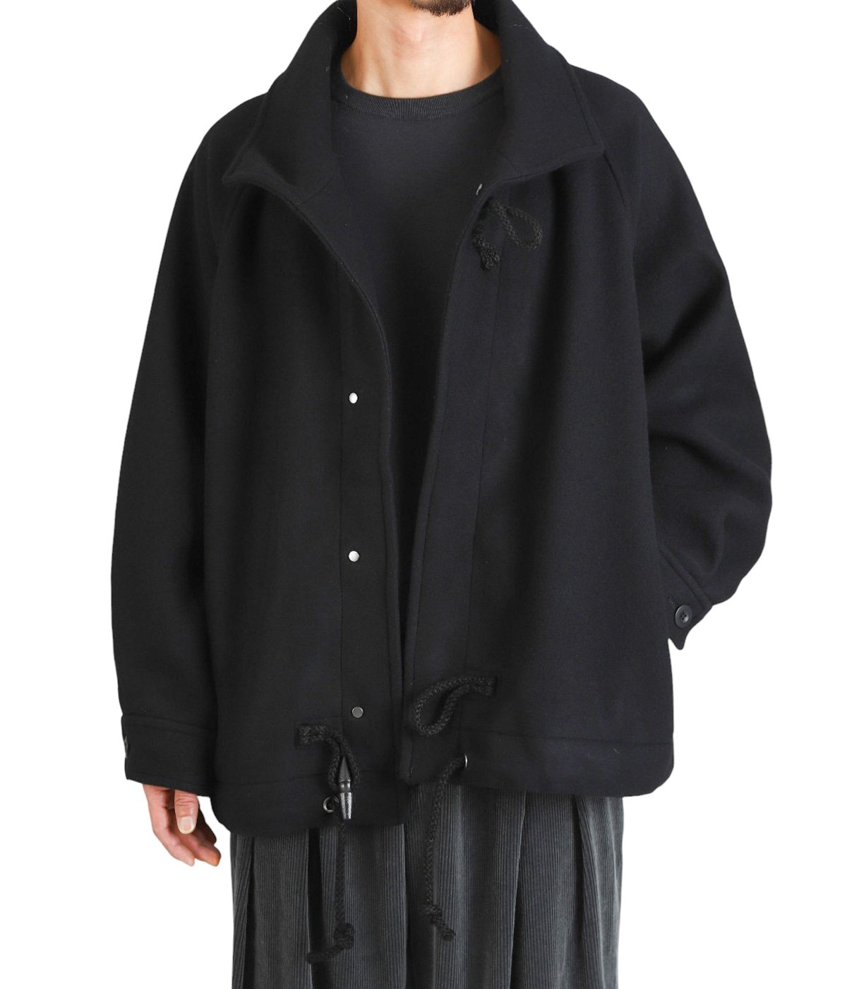 DUFFLE SMOCKS COAT | is-ness(イズネス) / アウター コート (メンズ