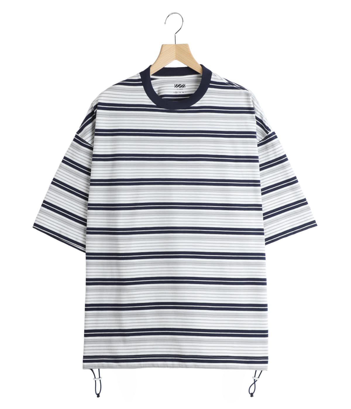 Border Balloon T-Shirt | is-ness(イズネス) / トップス カットソー