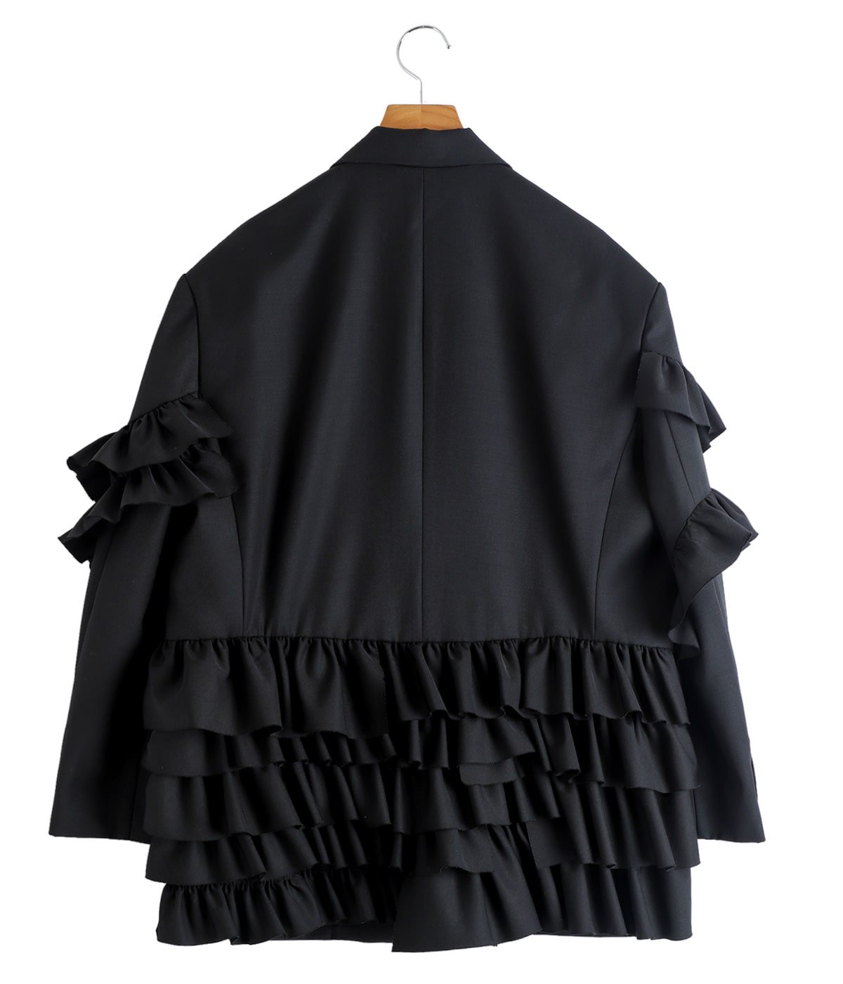 レディース】FRILLED TAILORED JACKET | CLANE(クラネ) / アウター