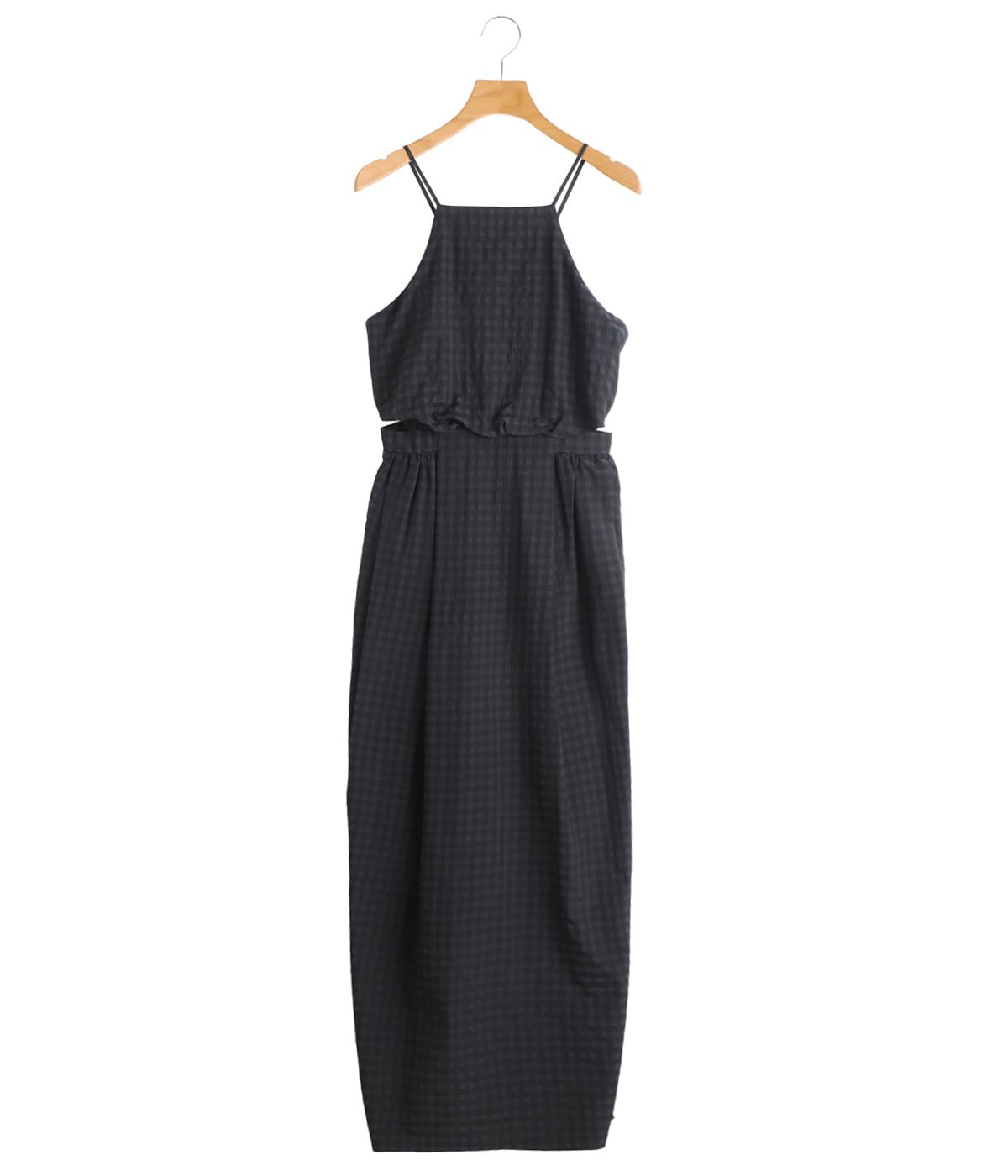レディース】SIDE HOLE COCOON CAMI ONEPIECE | CLANE(クラネ
