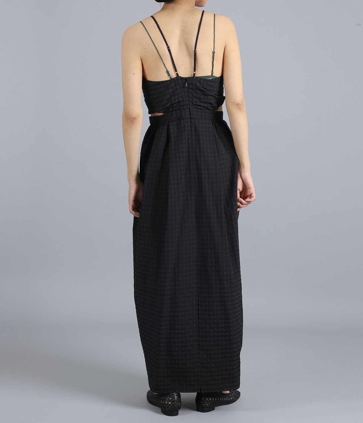 ワンピース CLANE 26SSSIDE HOLE COCOON CAMI ONEPIECE レディース】SIDE HOLE COCOON CAMI ONEPIECE | CLANE(クラネ