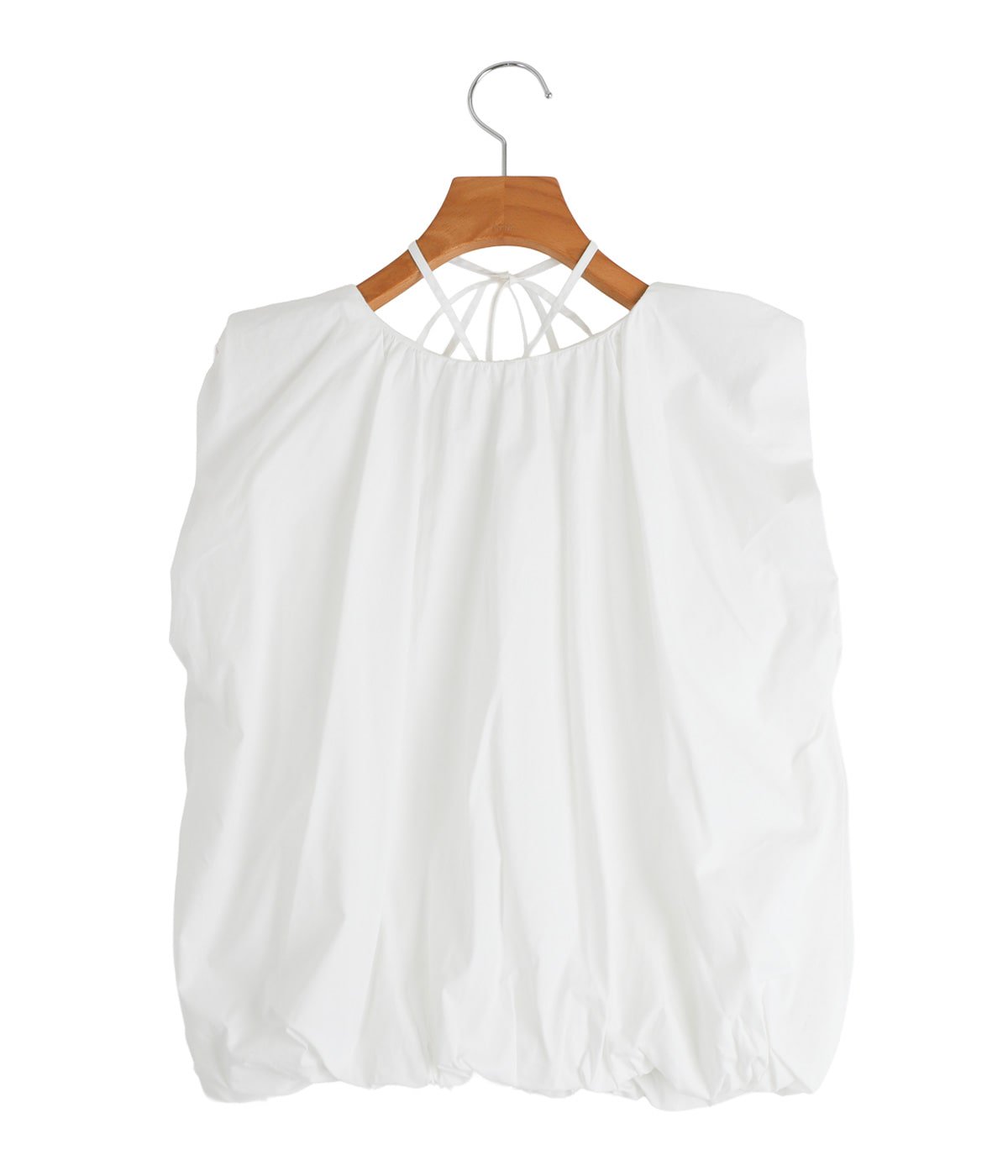 レディース】BALLOON GATHER RIBBON TOPS | CLANE(クラネ) / トップス