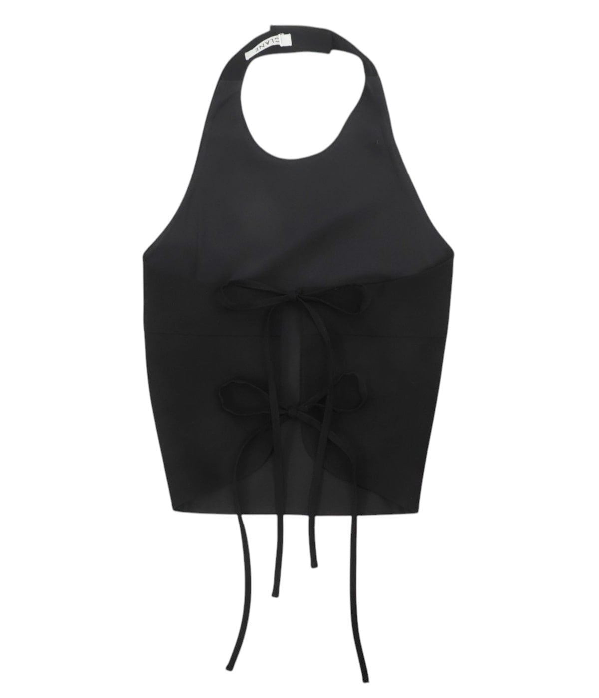 レディース】BACK RIBBON HALTER BUSTIER | CLANE(クラネ) / トップス
