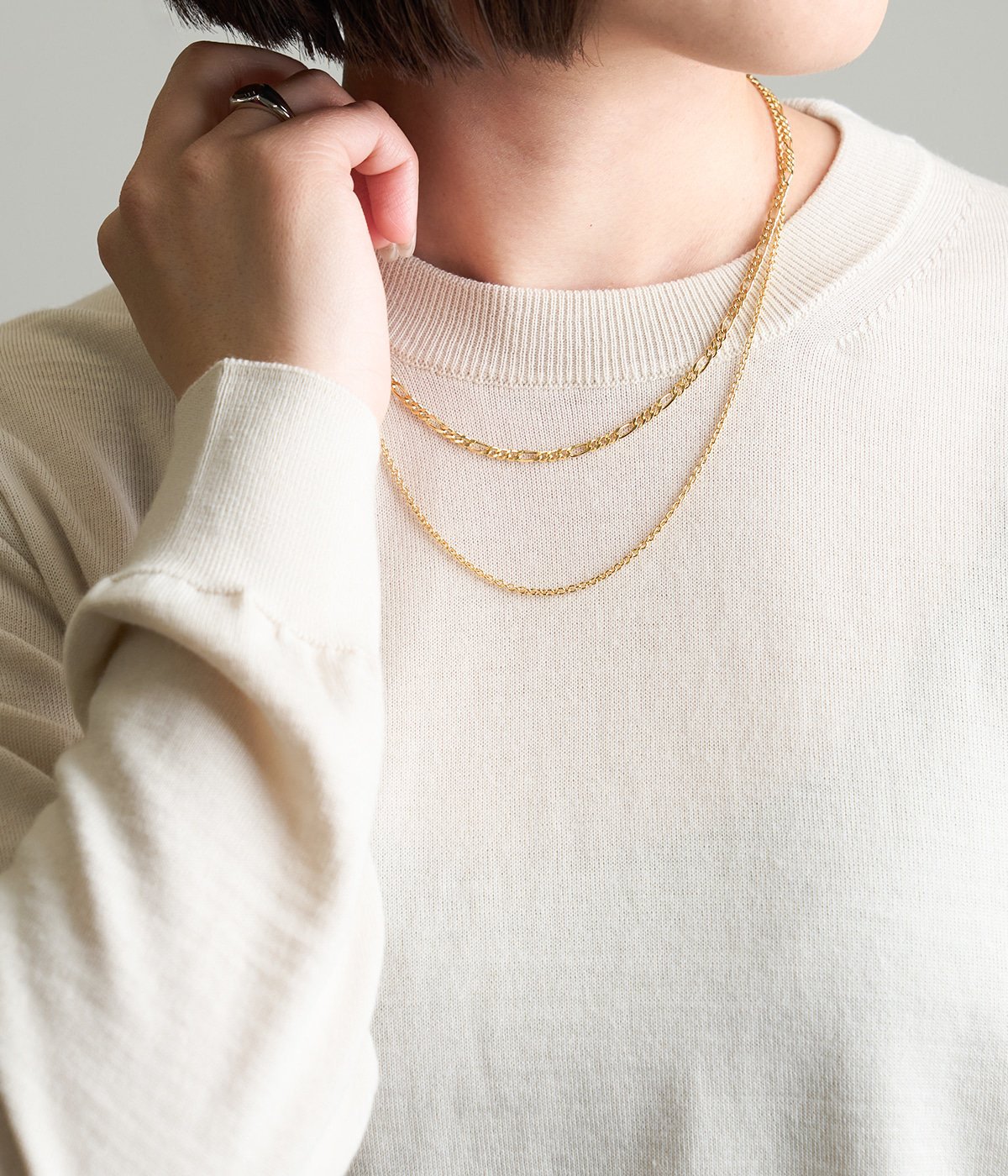 Bo Chain Slim Gold -16inch- | TOMWOOD(トムウッド) / アクセサリー
